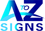 A to Z Signs Logo